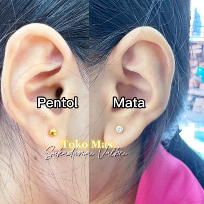 Giwang suweng anting earloop toge
