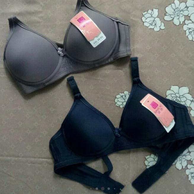 Bra Seamless Tanpa kawat Tshirt Bra size 34A-40A - RANDOM, 36A