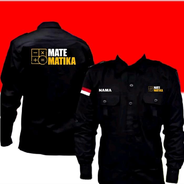 kemeja matematika baju matematika seragam matematika Pdl matematika Pdh matematika kemeja ahli matem