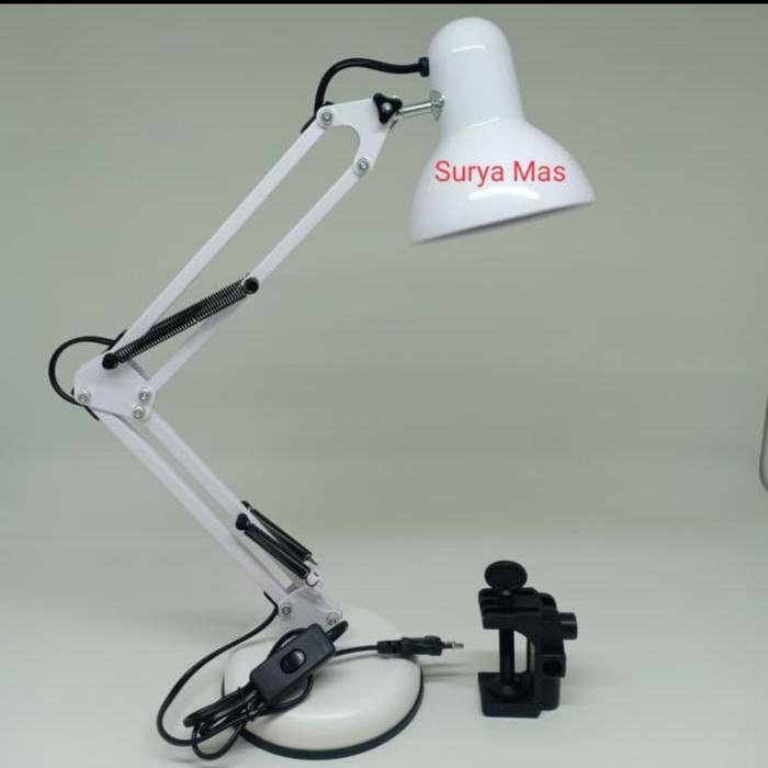 lampu belajar arsitek / lampu kerja arsitek / lampu meja jepit