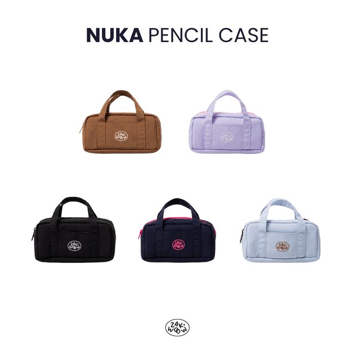 Zakwoow NUKA Pencil Case Tempat Pensil Korean Style Multifungsi Muat Banyak