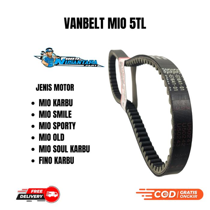 5TL VANBELT MIO / MIO SPORTY / MIO SOUL / MIO SMILE / FINO KARBU / FANBEL / VANBEL / PANBEL / VBELT 