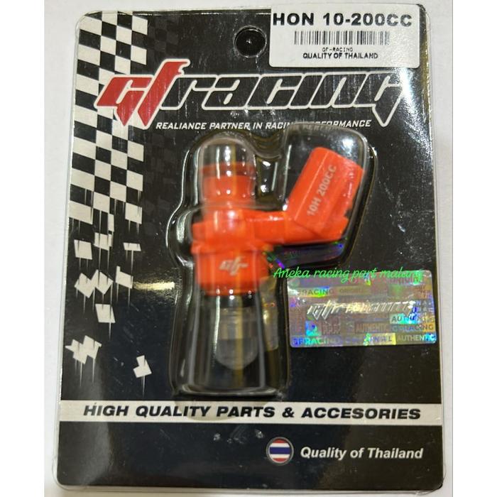 INJEKTOR 100% GF RACING ALL MOTOR HONDA 8H -160 CC / 8 - 180 CC / 10H 200 CC VARIO 125 150 PCX 150 B