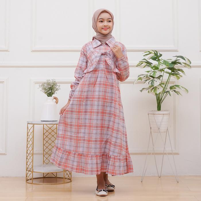 GAMIS KOTAK ANAK ANAK MODEL TERBARU GAMIS ANAK TANGGUNG MODEL TERBARU GAMIS MOTIF KOTAK KOTAK UNTUK 