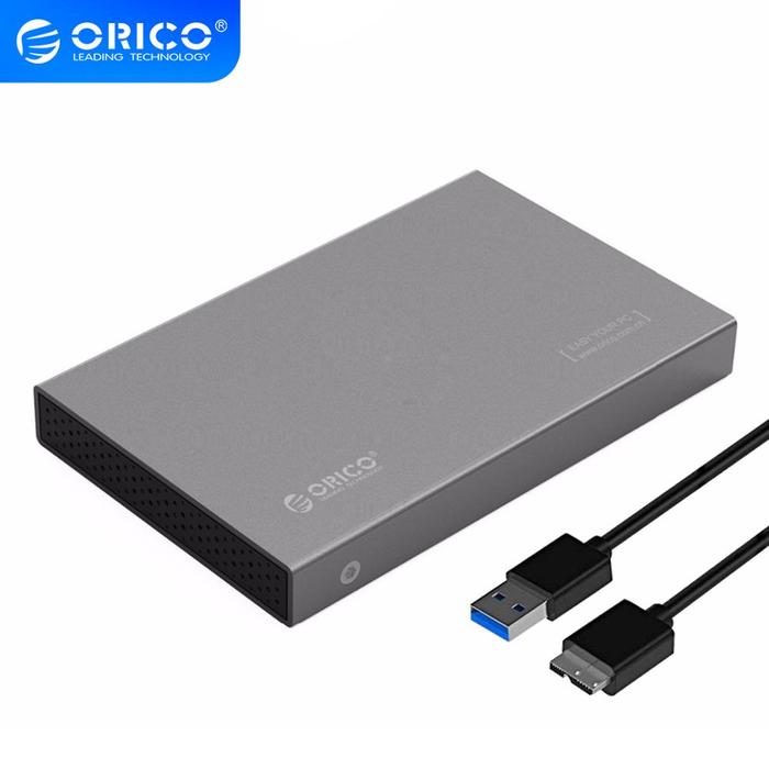 ORICO 2518S3-GY 2.5 inch Hard Drive Enclosure Aluminum USB3.0 5Gbps