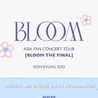 [LINK PELUNASAN] Official MD Bloom Encore Doh Kyungsoo / Hoodie / Cap / Photocard / Beadstrap (JANGA