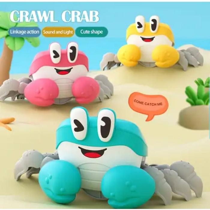 Mainan Anak Kepiting Berjalan Inducation Crab Kepiting Walking Crab