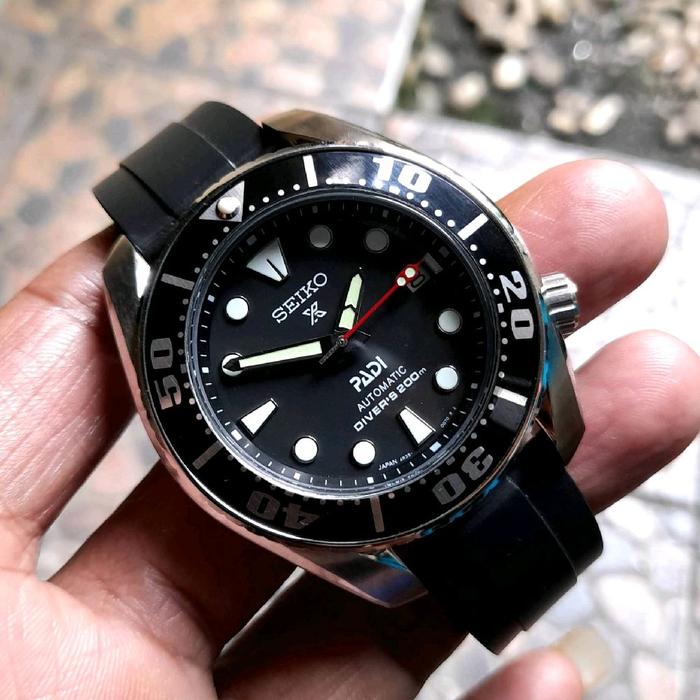 seiko mod seiko sumo build sumo nh35 movement 44 mm
