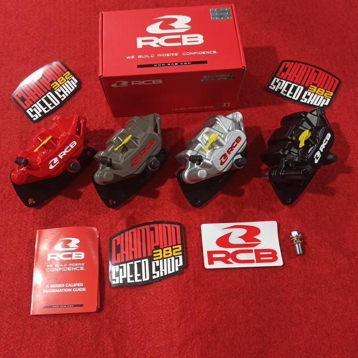 KALIPER REM DEPAN RCB RACING BOY E SERIES 2 PISTON VARIO 125 VARIO 150 GENIO