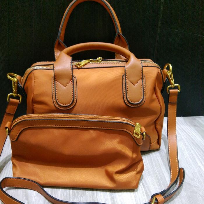 TAS HANDEL SELEMPANG WANITA MODEL T9502 BAHAN PARASUT