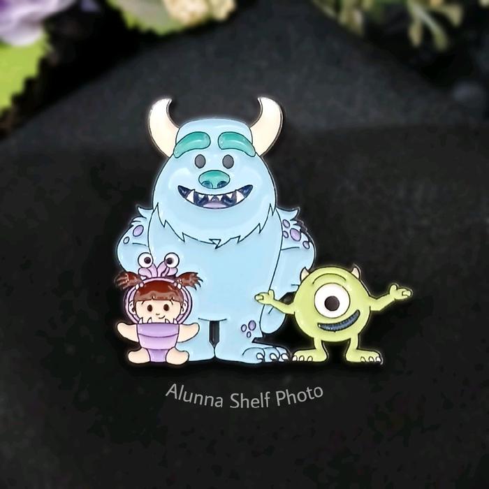 Pin Enamel Monster Inc Sullivan Mike Boo | Bros Aksesoris Clips