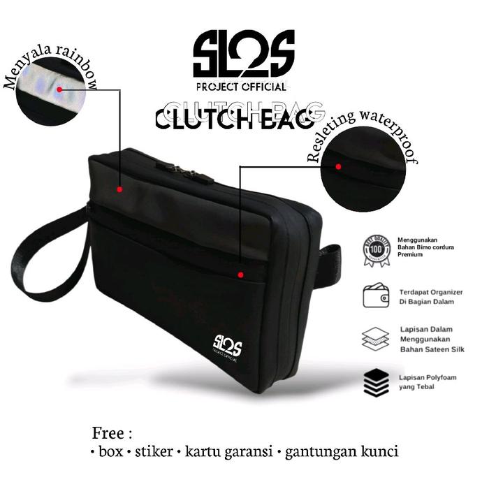 SL2S clutch bag original tas selempang pria multifungsi clutchbag,handbag, slingbag waterproof / tas