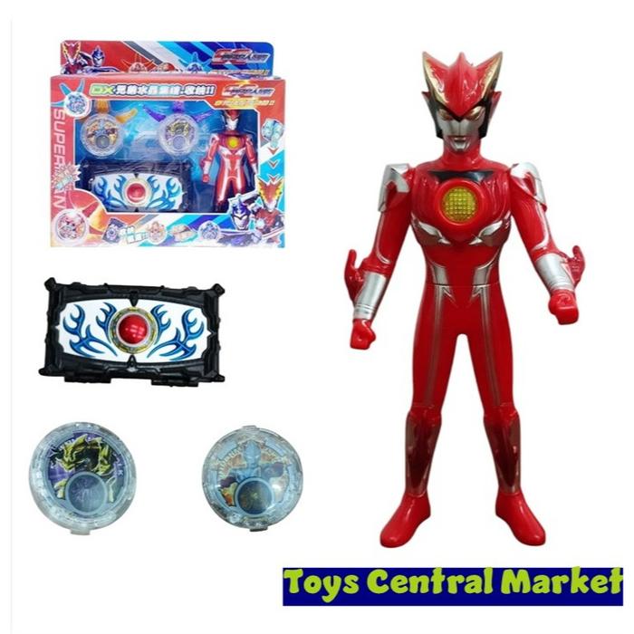 Mainan robot ULTRAMAN ORB CAPSULE BOX SET, mainan figure ultraman