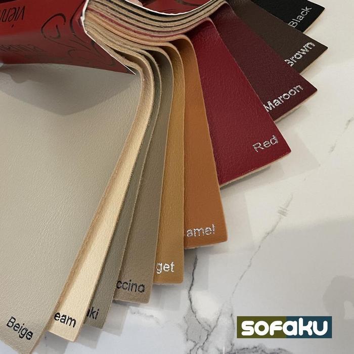 APN Kulit Vienna - Oscar Vienna Leather Jok Pelapis Sofa Bahan Jok - Kulit Jok Sarung Jok Mobil Saru