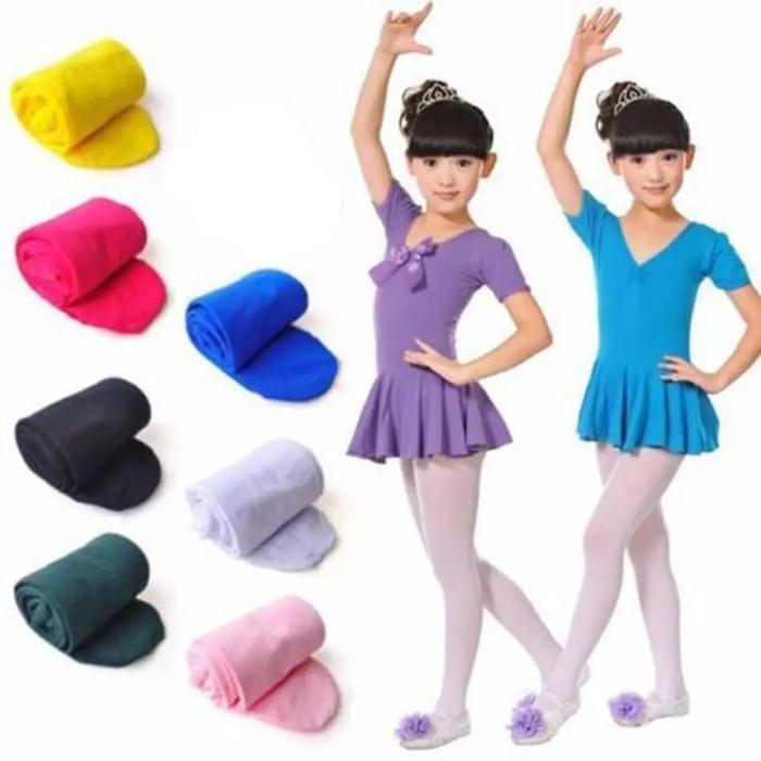 Stoking Panty Anak Tipis 3-7 Tahun Stoking Celana Anak-anak Sepinggang Warna Kulit Adem Elastis