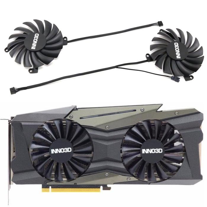 NEW CF-12910S RTX 3060 TI、3070 Twin X2 GPU Fan，For INNO3D RTX 3060 TI、RTX 3070、RTX 3080 Twin X2 OC L