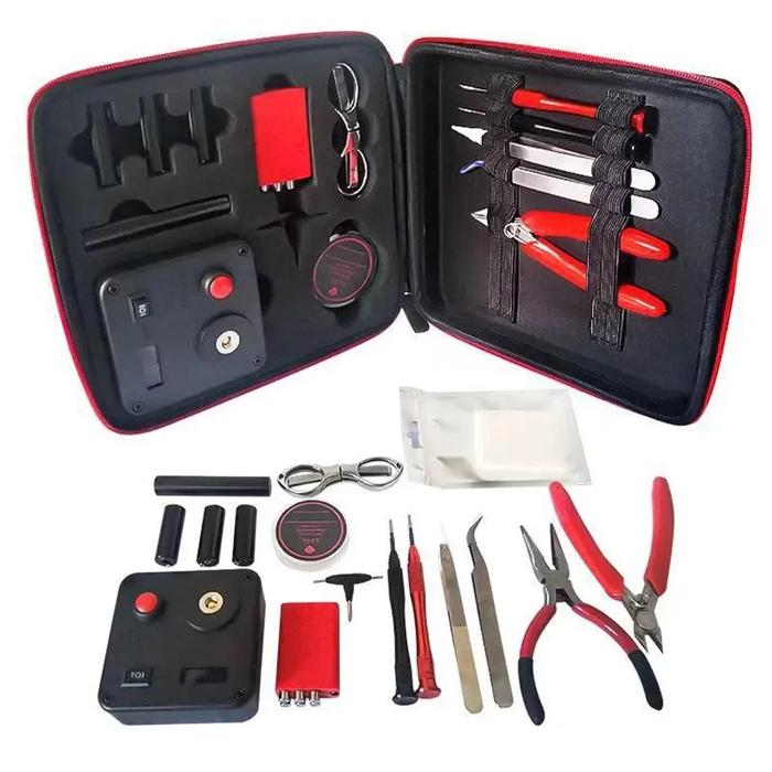Coil Jig Master V2 V3 Tool Kit Coil Rolling Ceramic Tweezers Heat Wire Pliers 521 Mini Tab Device Re