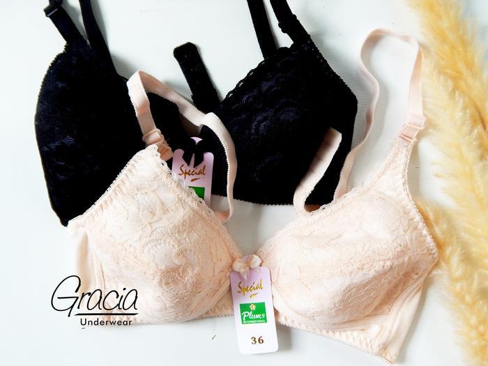 PREMIUM BRA / BH REMAJA PLUM 217 size 32 - 38 Busa Tipis