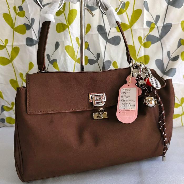 Tas Import Original Barbie Balnce Rodeo, bahan full suade Tote