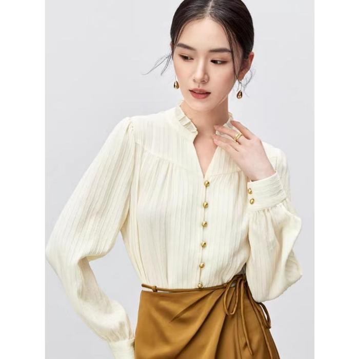 5881 baju putih atasan wanita kekinian premium terbaru 2026 white classic crop top korean style leng