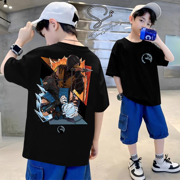 Kaos Gratis Masker Premium Mortal Kombat - Sub zero, Subzero joe taslim, Scorpion