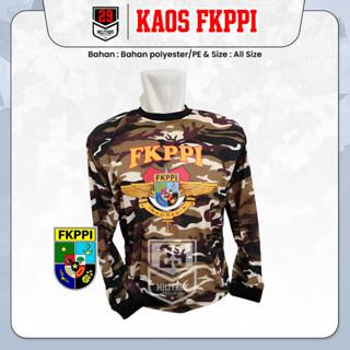 Kaos FKPPI PANJANG DEKKER  Loreng Pria Baju Doreng FKPPI Polyester PE Lengan Panjang All Size Adem H