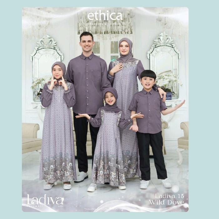ETHICA LADIVA 15 WILD DOVE - SARIMBIT UNGU - SARIMBIT DUSTY PURPLE - BRANDED