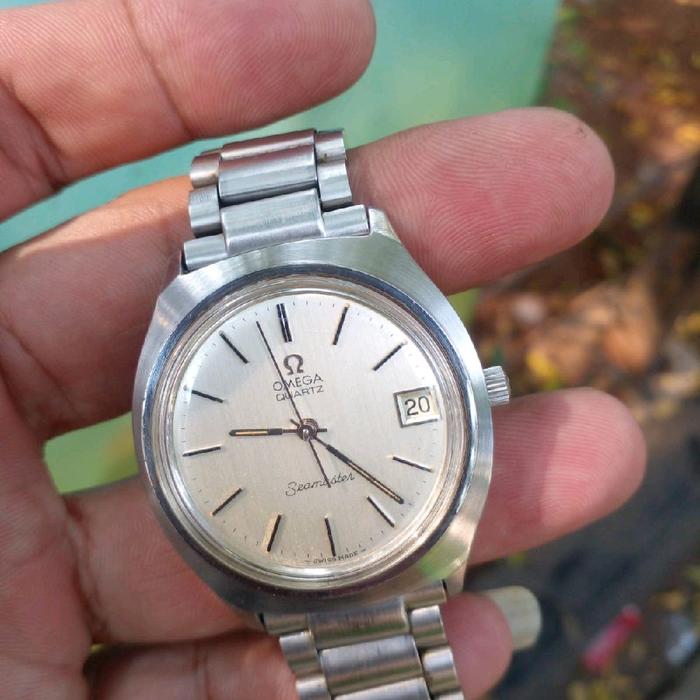 jam tangan omega seamaster Quartz
