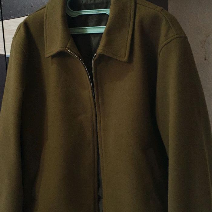 Wool Fiber Jacket Signore OLIVE