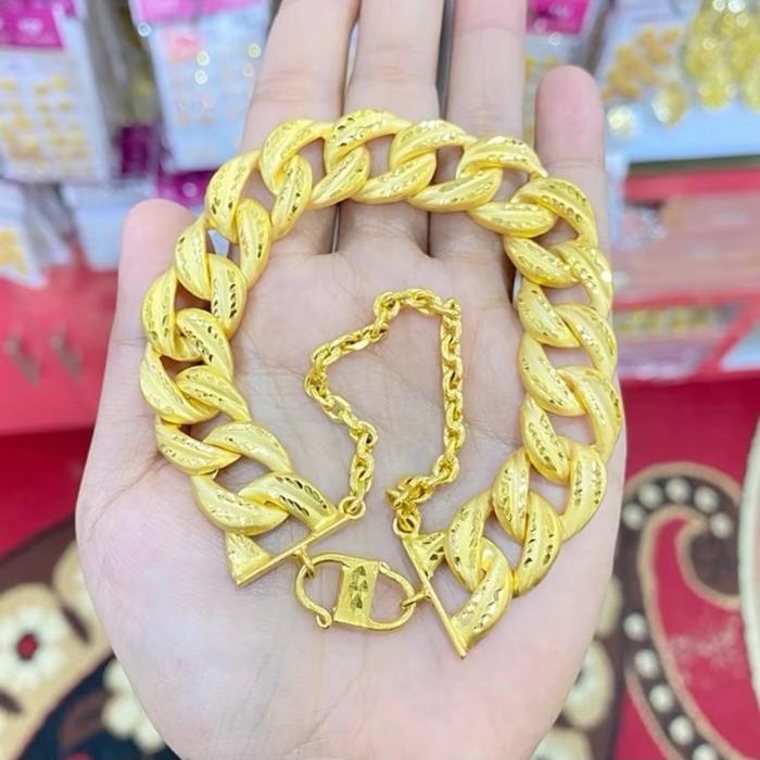 Gelang rantai bahan ringgit kaitan S