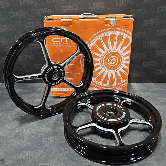 Velg Velek CMG Honda Vario 125 150 160 CBS XMode X Mode 505 R14 P5 Hitam