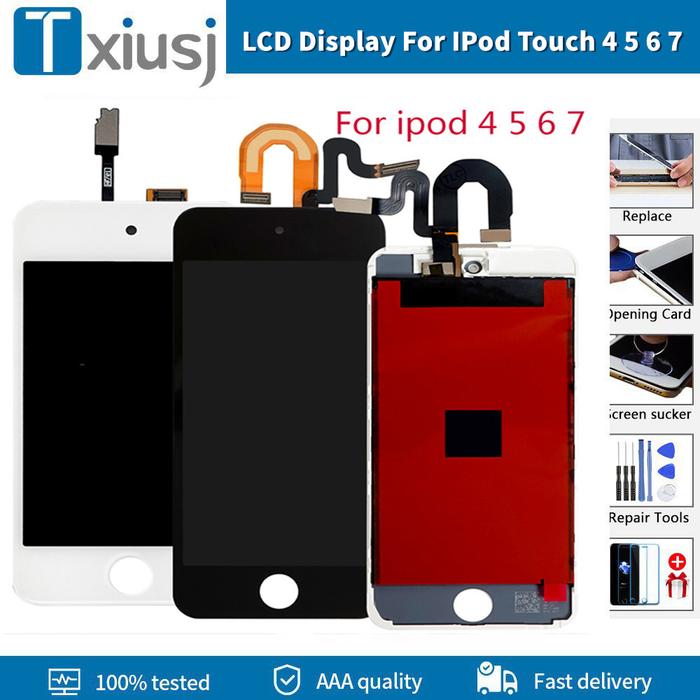 AAA+++ LCD Display For iPod Touch 4 5 6 7 LCD Touch Screen Digitizer