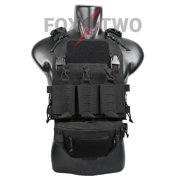 FOX TWO PLATE CARRIER GEN 3 TYPE A HITAM MOLLE