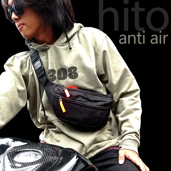 Catnip 308 HITO Tas Pria Motor Sepeda Selempang Pinggang HP Dompet Tahan Air sling bag cowok