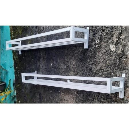 1 METER / RAK SUSUN POT BUNGA BAJA RINGAN / RAK POT BUNGA / RAK POT GANTUNG PAGAR