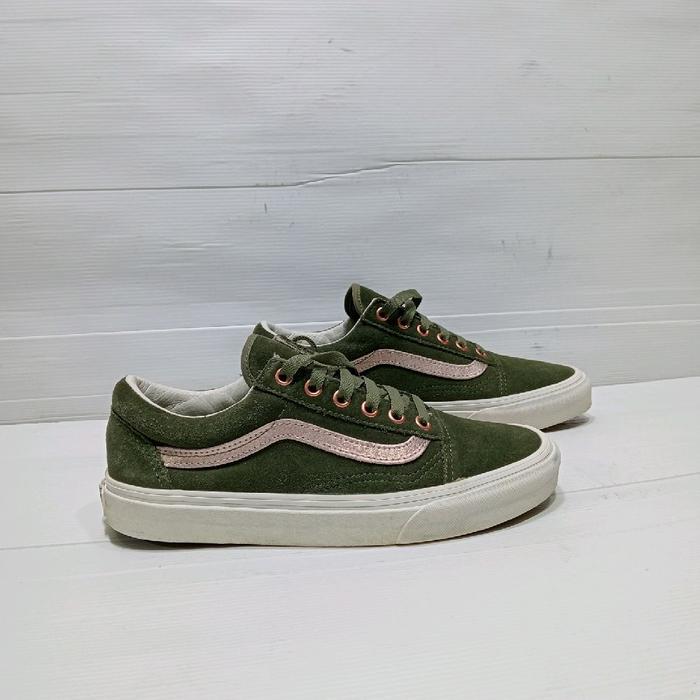 Vans old skool size 38 // 240 cm,kulit,second, chinq