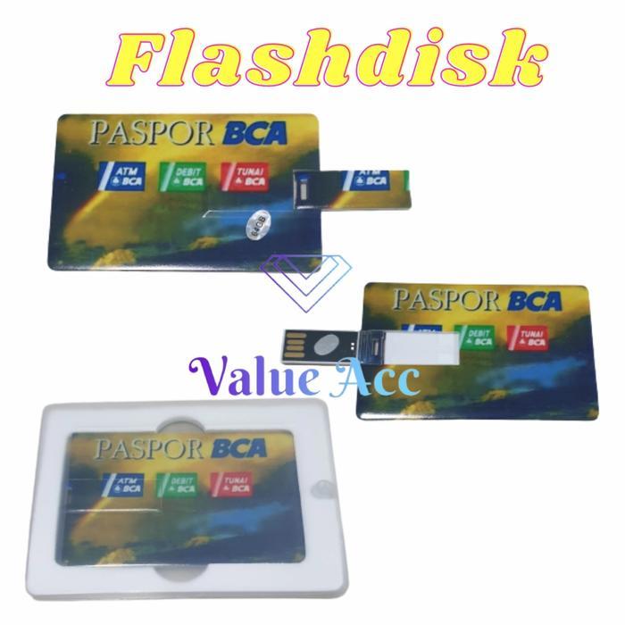 Flashdisk 64GB Model Kartu BCA