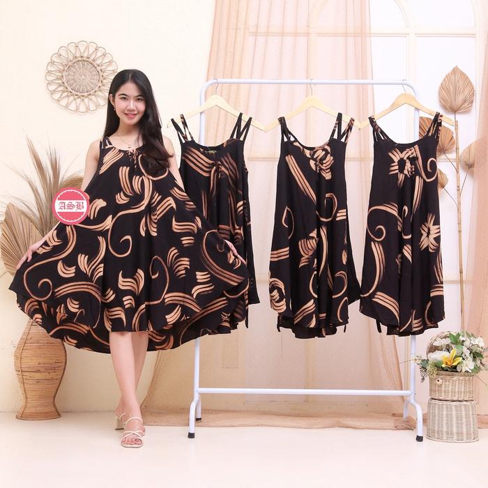 Daster Yukensi / Daster Kensi Terbaru / Daster Simanis Payung / Daster Yukensi Motif Lukis Hitam Man