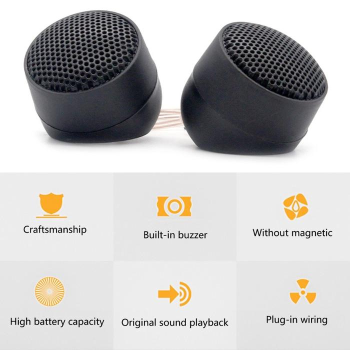 Car Speaker Sound System Modified Piezoelectric Tweeter Loudspeaker