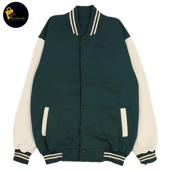 Jaket Varsity Baseball Polos / Varsity Polos Kekinian / Jaket Varsity Polos Dewasa