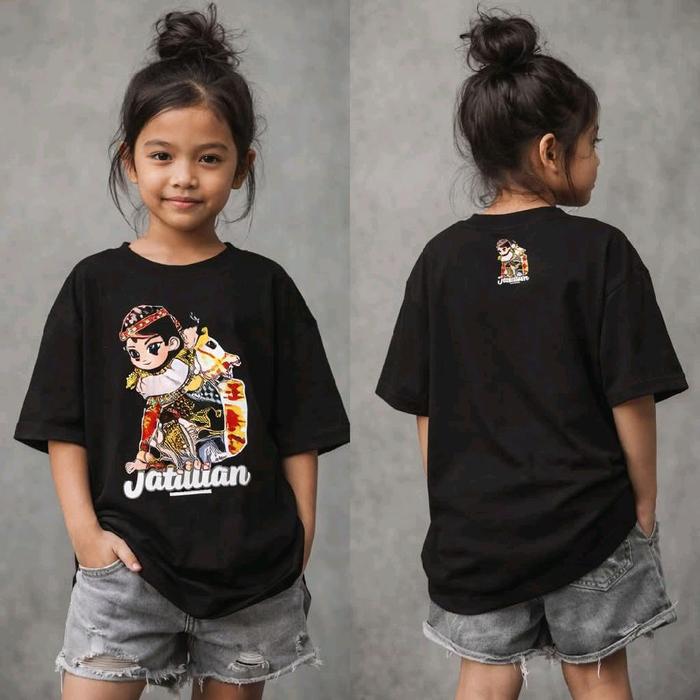 KAOS JATHIL KIDS Fashion baudaya untuk Anak-anak dengan Desain Menarik dan Nyaman