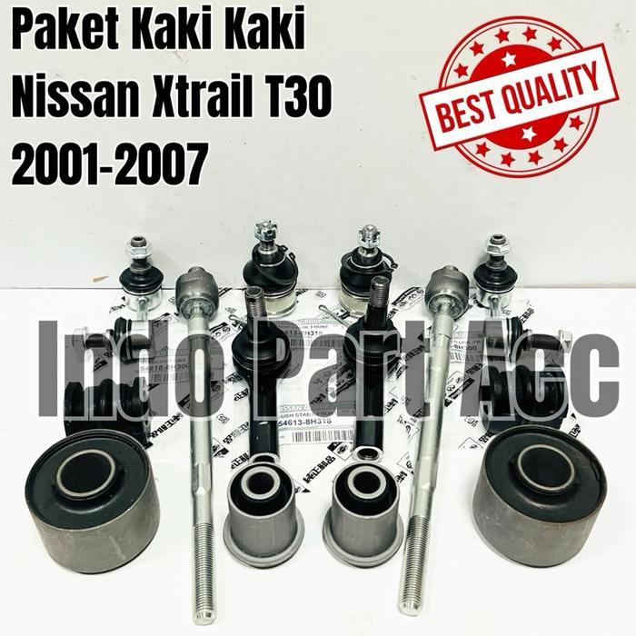 Bushing / Ball Joint / Long Tierod Rack End / Link Stabil Nissan Xtrail T30 Original