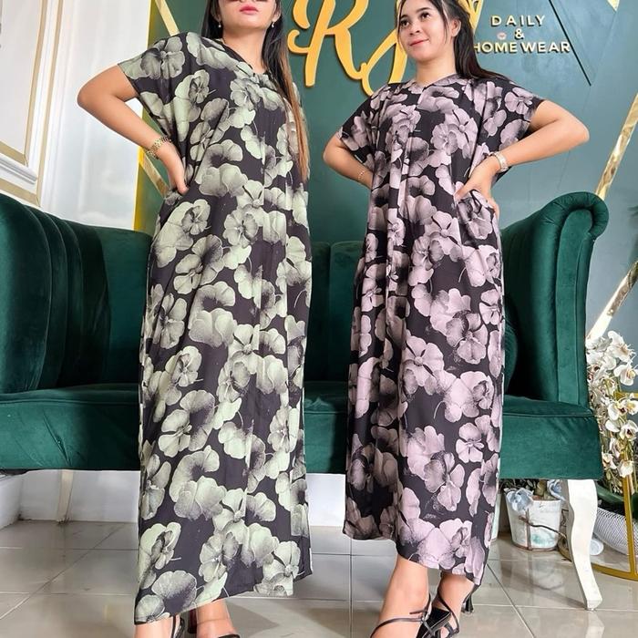RjcDasterStandarCottonRayonViscosePremium Wanita Tidur Busui Bumil