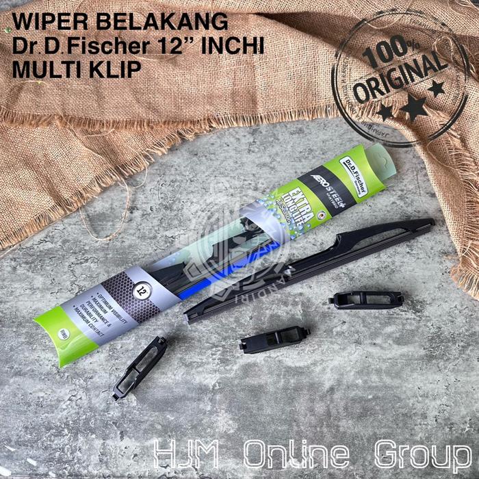 WIPER BELAKANG 12” INCHI MULTI KLIP Dr.D.Fischer Germany INNOVA CALYA
