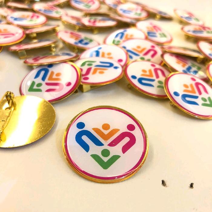 20 pcs pin posyandu kuningan pin posyandu terbaru pin posyandu premium
