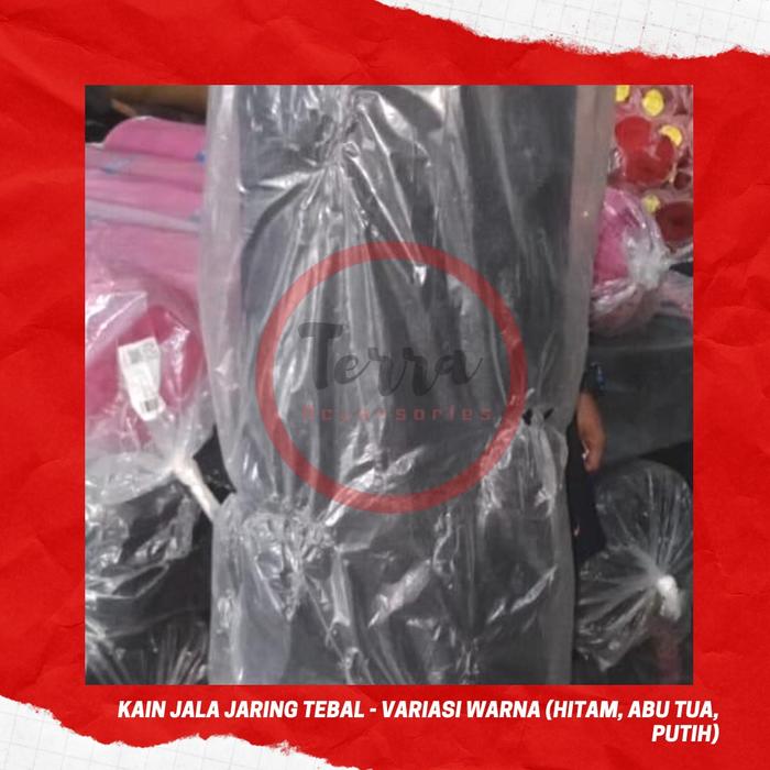 Kain Jala Jaring Tebal Aksesoris Tas Murah Jakarta