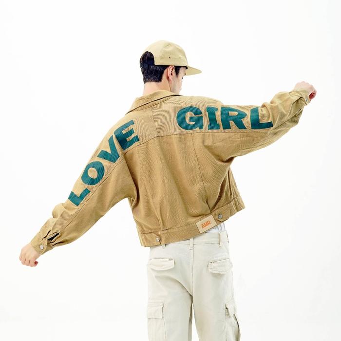Ready- AMR ORIGINAL - LOVE GIRL 1857 EARTH BROWN - JACKET JEANS OVERLOAD DREAM