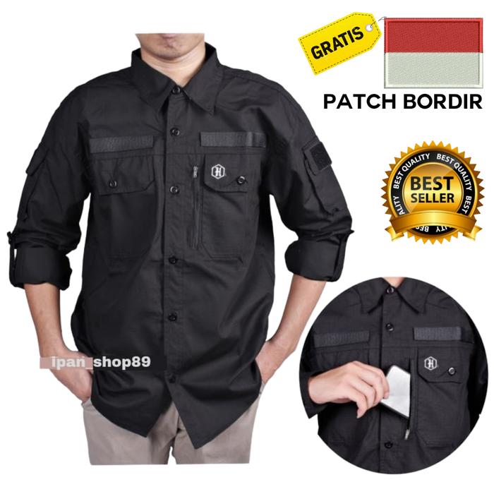 kemeja lapangan hexagon/kemeja tactical hexagon