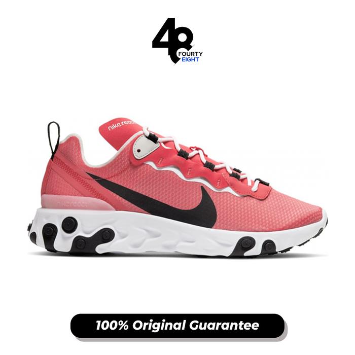 Sepatu Training Pria Nike React Element 55 SE Ember Glow (CI3831-800) Original