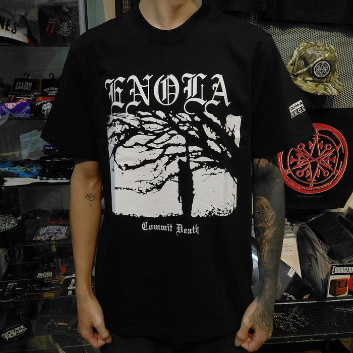 T-Shirt Band Official ENOLA - COMMIT DEATH ( LOCAL )